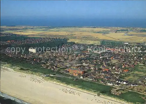 Westerland Sylt Fliegeraufnahme Kat. Westerland