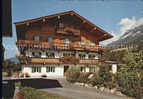 Ellmau Tirol Pension Wildschwendt  Kat. Ellmau