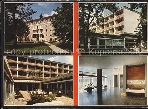 Bad Ditzenbach Sanatorium Kurmittelhaus Kat. Bad Ditzenbach