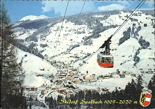 Saalbach Hinterglemm Seilbahn Schattberg  Kat. Saalbach Hinterglemm