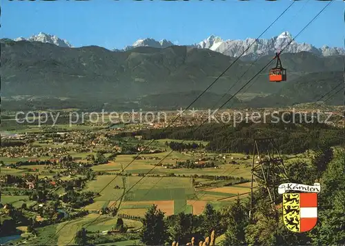 Villach Kaernten Kanzelbahn Julische Alpen Mangart  Kat. Villach