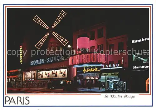 Paris Le Moulin Rouge Kat. Paris