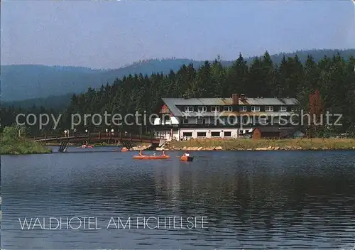 Fichtelberg Bayreuth Waldhotel Fichtelsee  Kat. Fichtelberg