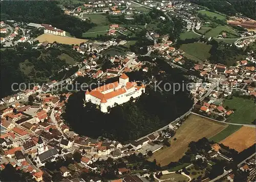 Woerth Donau Fliegeraufnahme Seniorenwohnstift Schloss Woerth Kat. Woerth a.d.Donau