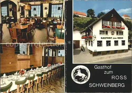 Schweinberg Hardheim Gasthof zum Ross Kat. Hardheim