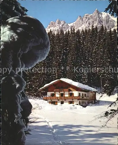 St Johann Tirol Gasthaus Roemerhof Wilden Kaiser Kat. St. Johann in Tirol