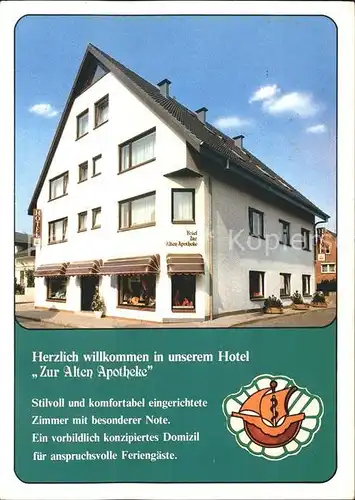 Buesum Nordseebad Hotel zur Alten Apotheke Kat. Buesum