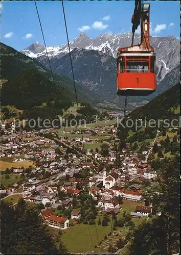 Schruns Vorarlberg Hochjochbahn  Kat. Schruns