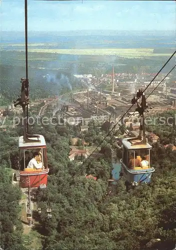 Thale Harz Personenschwebebahn Hexentanzplatz Kat. Thale