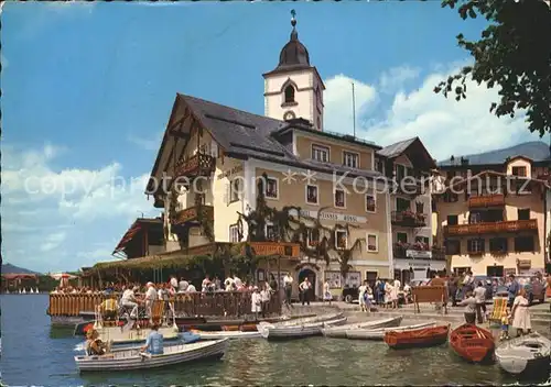 St Wolfgang Salzkammergut Landeplatz  Kat. St. Wolfgang im Salzkammergut