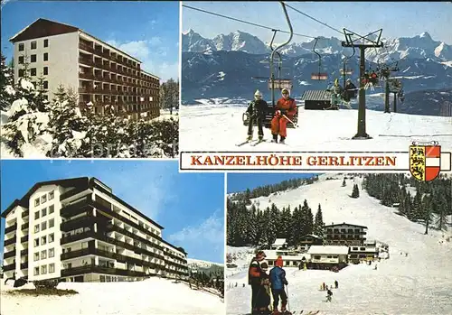 Kanzelhoehe Appartementhaus Enzian Gerlitzen Sessellift Julische Alpen Kat. Villach