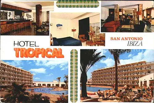 Ibiza Islas Baleares Hotel Tropical San Antonio Kat. Ibiza