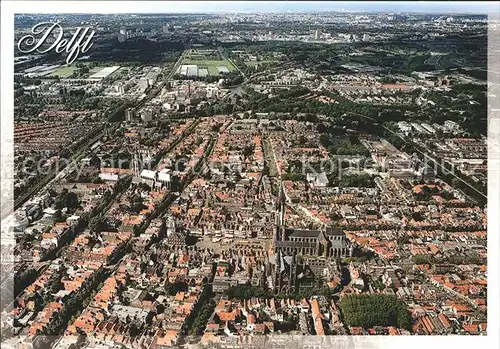 Delft Fliegeraufnahme Kat. Delft