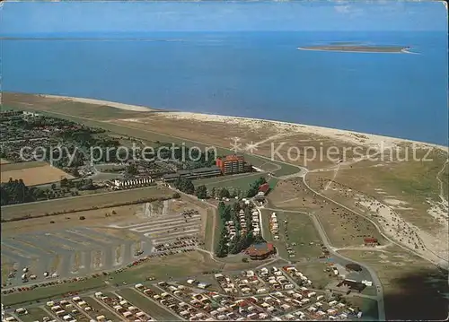 Schillig Kurbad Fliegeraufnahme Kat. Horumersiel Wangerland