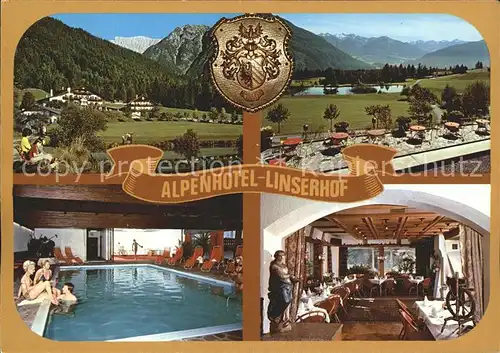 Imst Tirol Alpen Kurhotel Linserhof  Kat. Imst