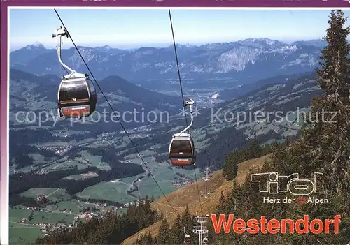 Westendorf Tirol Neue Alpenrosenbahn Kat. Westendorf