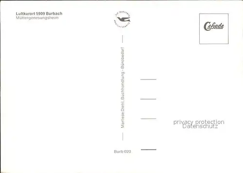 Burbach Siegerland Muettererholungsheim / Burbach /Siegen-Wittgenstein LKR