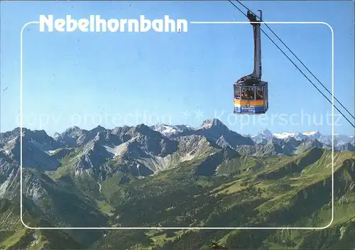 Oberstdorf Nebelhornbahn  Kat. Oberstdorf