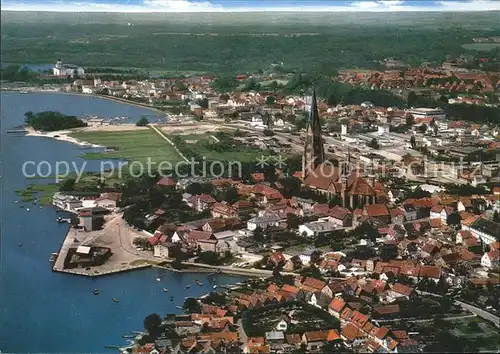 Schleswig Holstein Schlei Fliegeraufnahme Kat. Schleswig