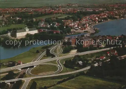 Schleswig Holstein Schlei Fliegeraufnahme Kat. Schleswig