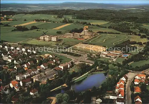 Horn Bad Meinberg Kurparksee Bewegungszentrum Kliniken Kat. Horn Bad Meinberg