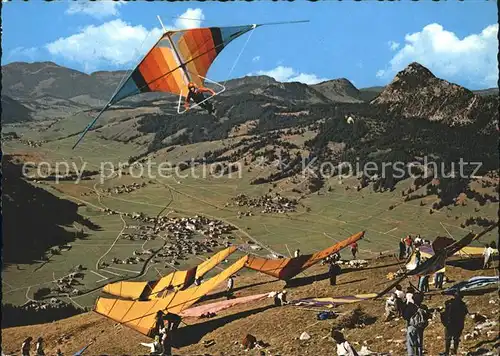 Tannheim Tirol Drachenfliegerstartplatz  Kat. Tannheim