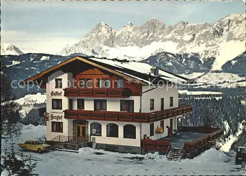 Schladming Obersteiermark Gasthof Pension Berghof  Kat. Schladming