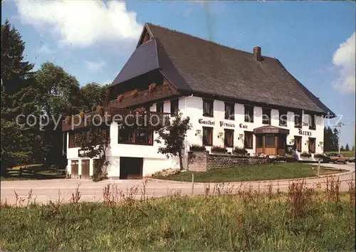 Schoenwald Schwarzwald Gasthof Pension zum Kreuz  Kat. Schoenwald im Schwarzwald