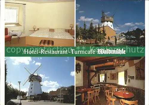 Suhlendorf Hotel Restaurant Turmcafe Waldmuehle Kat. Suhlendorf