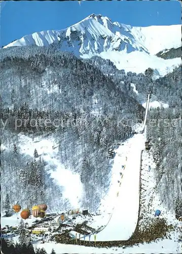 Oberstdorf Heini Klopfer Skiflugschanze Kat. Oberstdorf