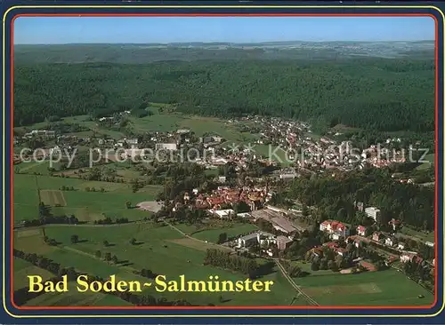 Bad Soden Salmuenster Fliegeraufnahme Kat. Bad Soden Salmuenster