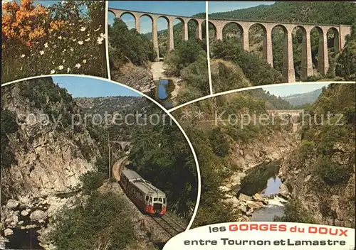 Tournon sur Rhone viadukt Les Gorges du Doux Kat. Tournon sur Rhone