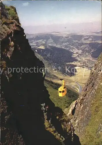 Auvergne Region Seilbahn  Kat. Clermont Ferrand