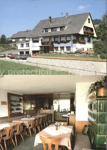 Bernau Schwarzwald Pension Sonneck Kat. Bernau im Schwarzwald