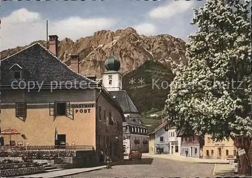 Groebming Steiermark Hauptplatz mit Kamm Kat. Groebming