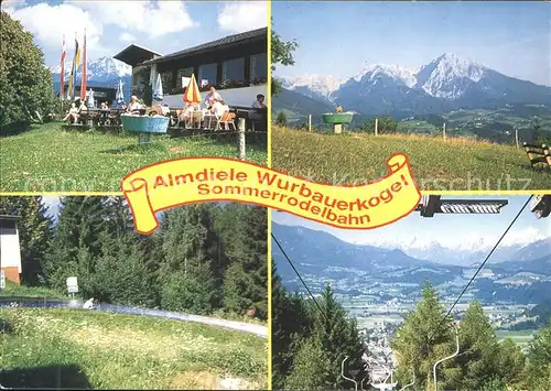 Windischgarsten Almdiele Wurbauerkogel Sommerrodelbahn Kat. Windischgarsten