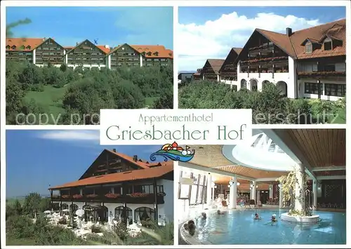 Bad Griesbach Rottal Appartementhotel Griesbacher Hof / Bad Griesbach i.Rottal /Passau LKR