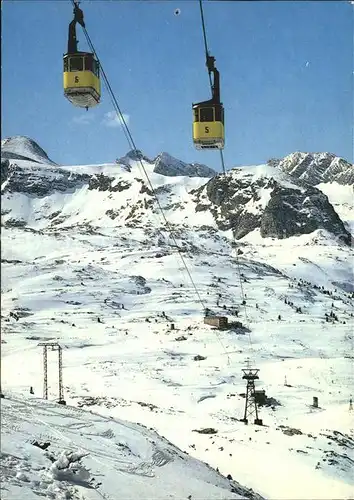 Dachstein Bas Rhin Seilbahn mit Oberfeld Kat. Dachstein