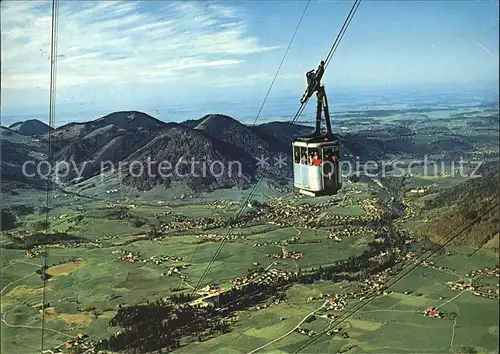 Ruhpolding Rauschbergbahn Seilbahn Kat. Ruhpolding