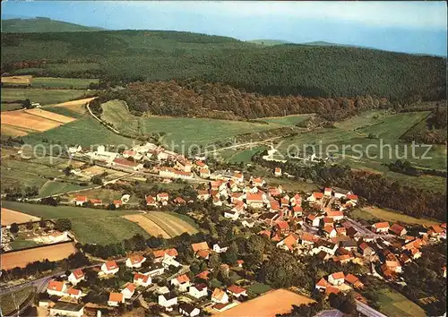 Rengshausen Hessen Fliegeraufnahme Kurhaus Sonneck Kat. Knuellwald