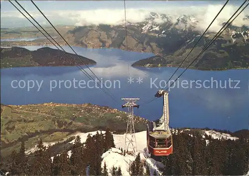 Beckenried Seilbahn Klewenalp  Vierwaldstaettersee Kat. Beckenried