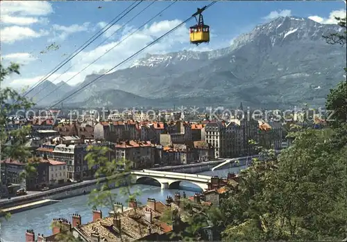 Grenoble Seilbahn Le Moucherotte Kat. Grenoble