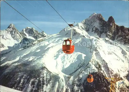 Chamonix Seilbahn Kat. Chamonix Mont Blanc