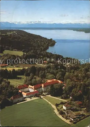 Berg Gau Fliegeraufnahme Maranne Strauss Klinik Kat. Berg im Gau