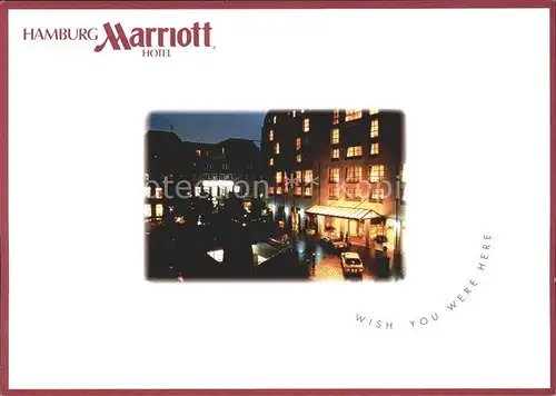 Hamburg Hotel Marriott Kat. Hamburg