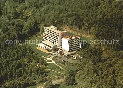 Bad Brueckenau Fliegeraufnahme REGENA Kursanatorium Kat. Bad Brueckenau