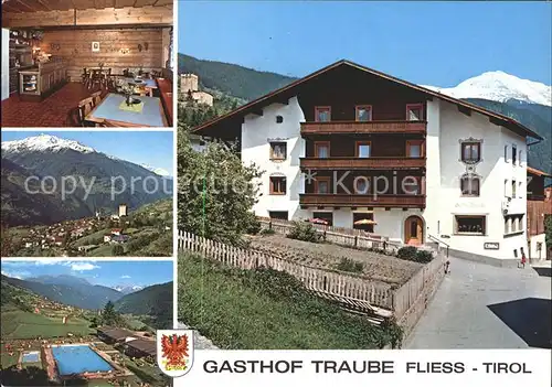 Fliess Gasthaus Traube Kat. Fliess