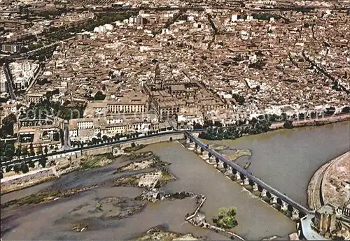 Cordoba Fliegeraufnahme Bruecke Fluss Kat. Cordoba