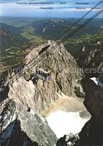 Zugspitze Seilbahn Kat. Garmisch Partenkirchen