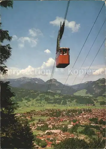 Oberstdorf Nebelhornbahn Kat. Oberstdorf